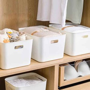Multi-functional Home Plastic Storage Box Storage Basket for Small Sundries and Daily Supplies