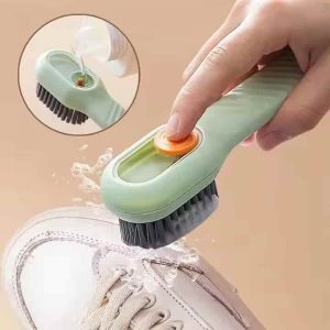 Automatic Liquid Laundry Scrub Brush with Soap Dispenser Multifunction Hydraulic Cleaning Brush Shoe Brush